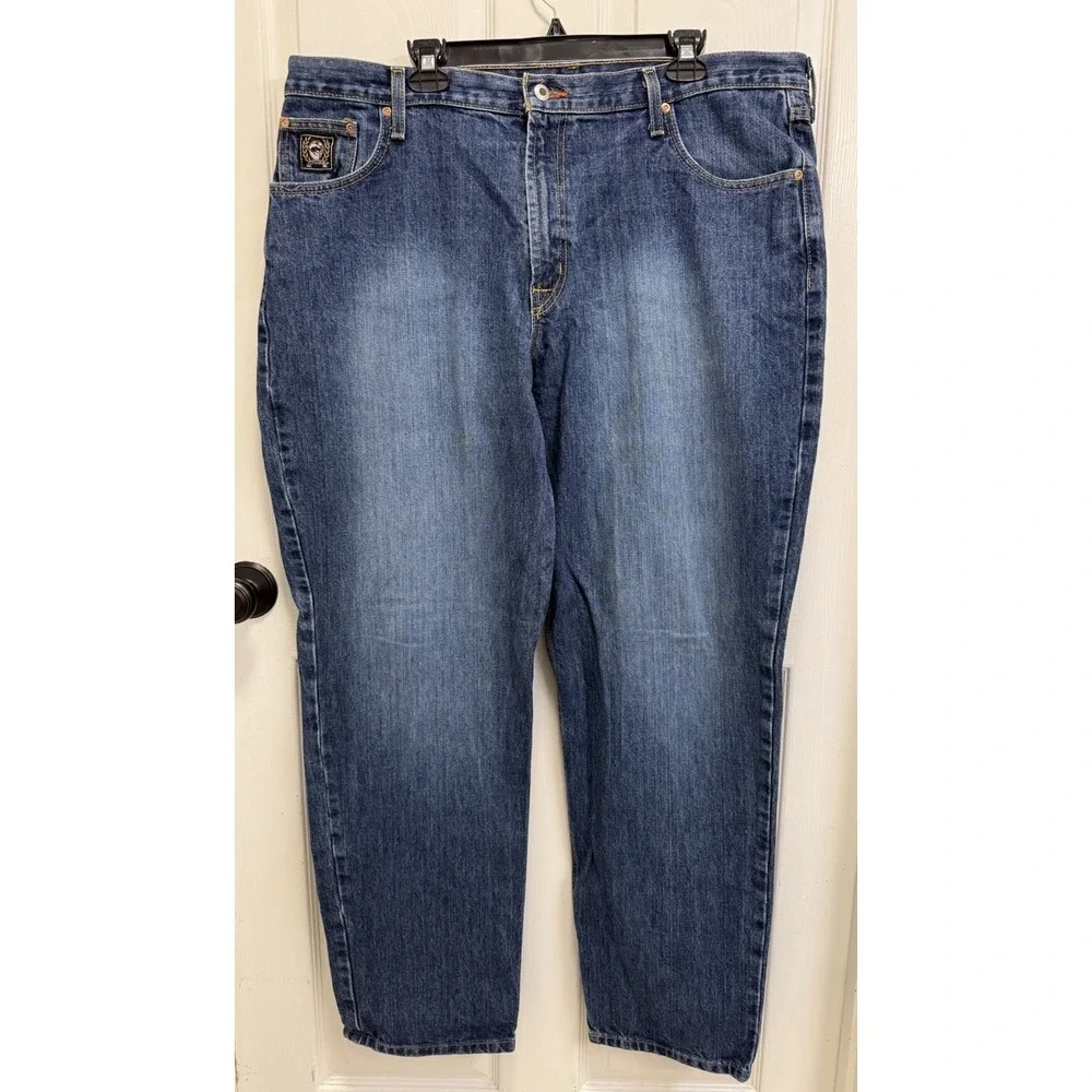 Cinch Jeans Mens 40x34 (33L) Black Label Blue Denim Work Wear Cowboy Ranch Rodeo